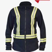 Womens-FR-Segmented-Striped-Fleece-Full-Zip-Navy-Jacketfront-1